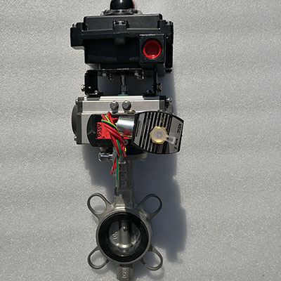 D671X-16氣動對夾蝶閥-氣動防爆蝶閥
