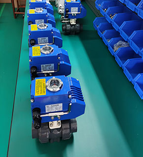 Q961F-10U電動(dòng)PVC球閥-承插式雙由令活接式電動(dòng)塑料